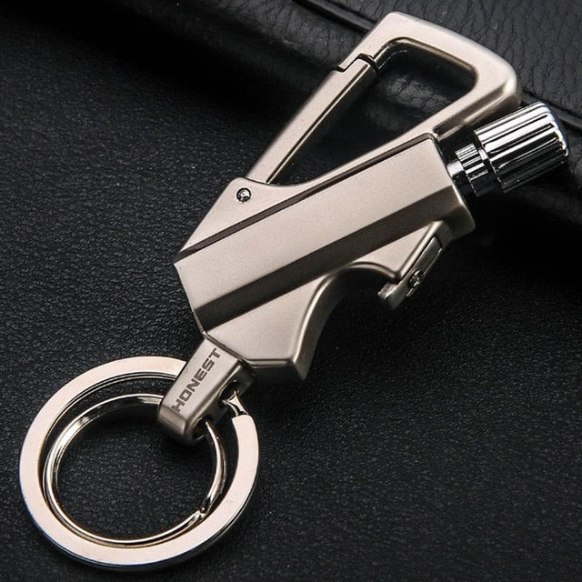 Premium Fire Starter Survival Multi Tool Key Chain - NovaTech365