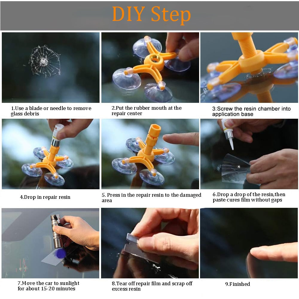 Cracked Glass Repair Kit - NovaTech365